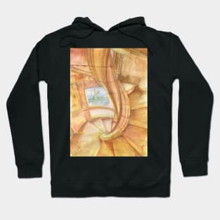Tomar. Convent. cloister stairs Hoodie
